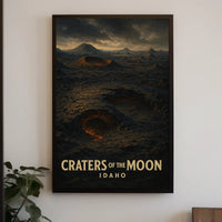 Craters Of The Moon Poster