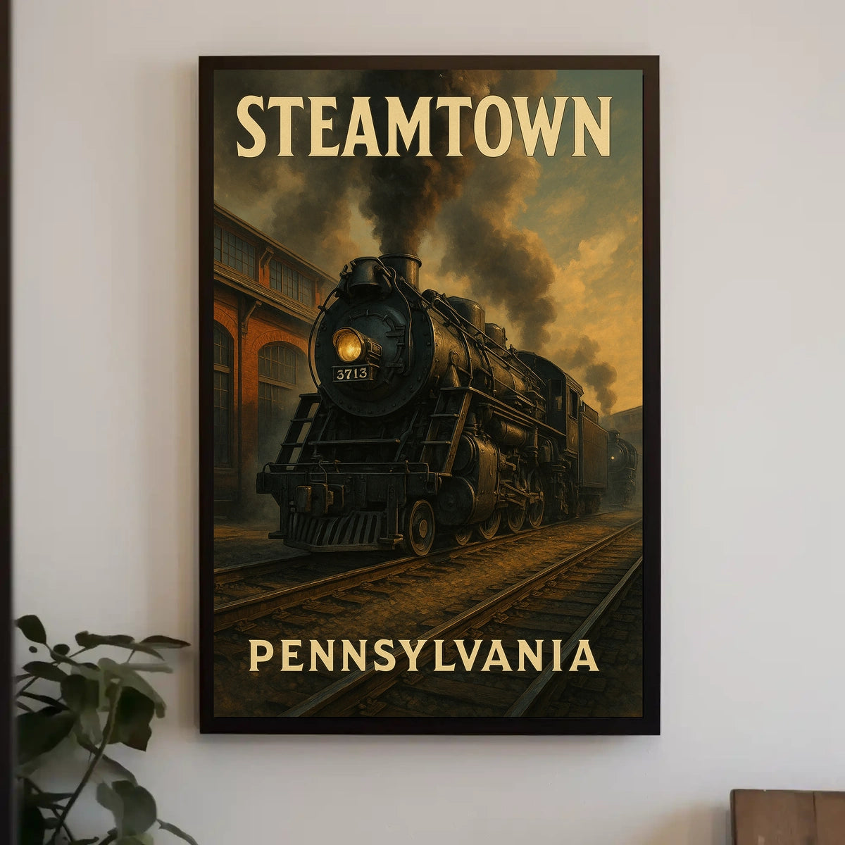Steamtown Pennsylvania Poster