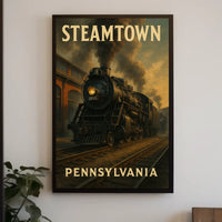 Steamtown Pennsylvania Poster