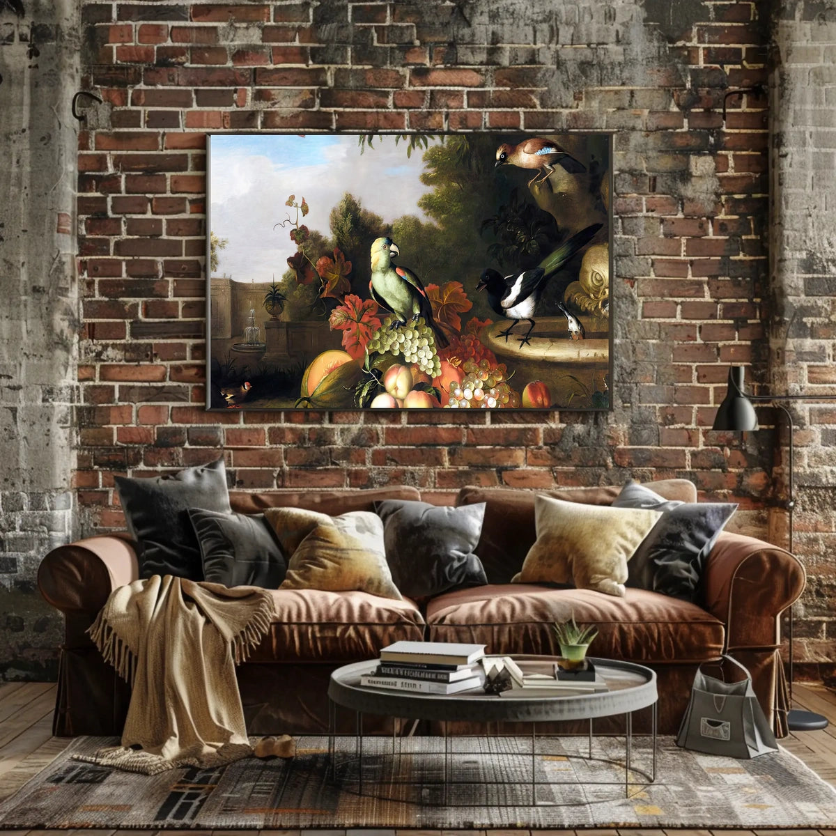 Exotic Garden Birds Art Print - Animal Poster