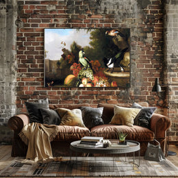 Exotic Garden Birds Art Print - Animal Poster