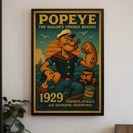 Popeye 1929 Art Poster POP-81