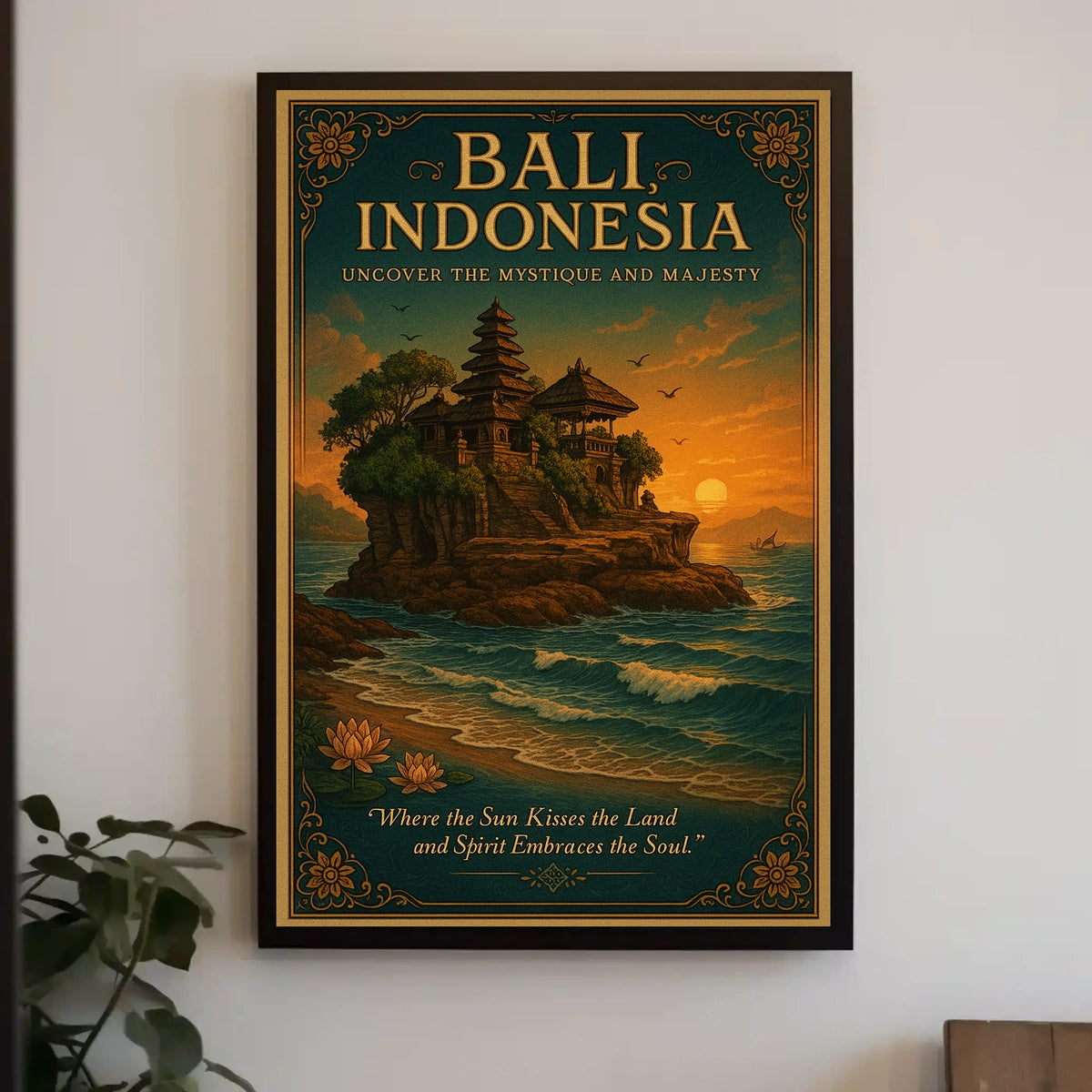 Bali, Indonesia Uncover the Mystique and Majesty Poster