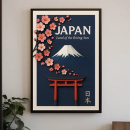 Japan Land Of The Rising Sun Poster