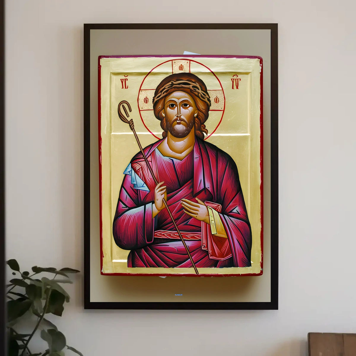 Iconic Religious Figure Poster