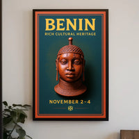 Benin Cultural Celebration Poster