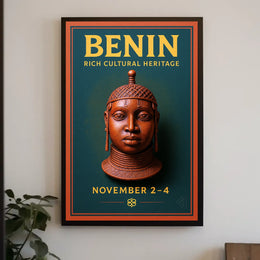 Benin Cultural Celebration Poster