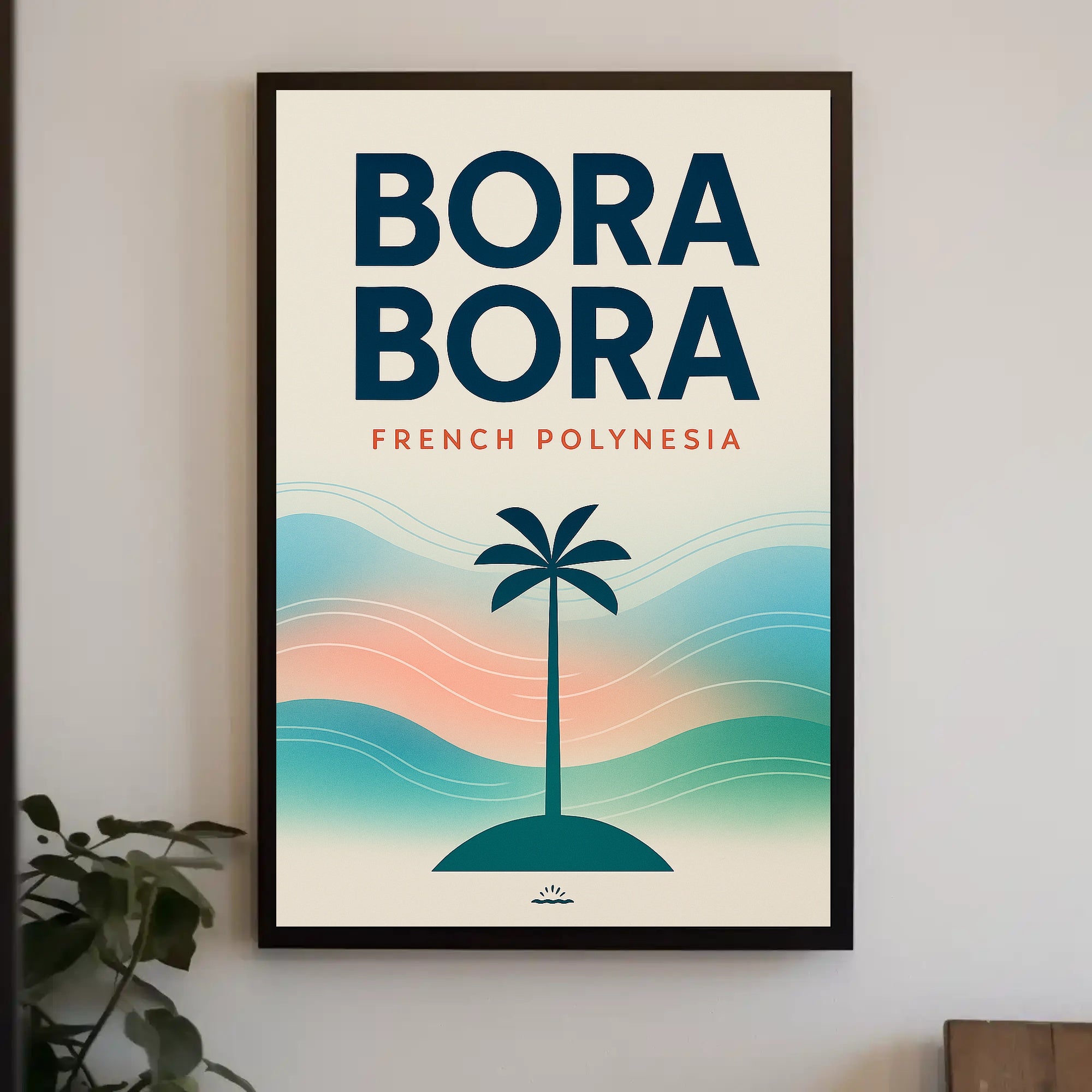 Bora Bora French Polynesia Poster PosterGoat