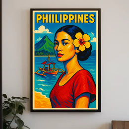Philippines Travel Poster