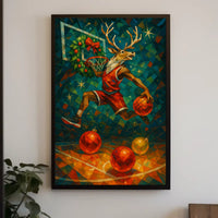 Holiday Hoops Poster