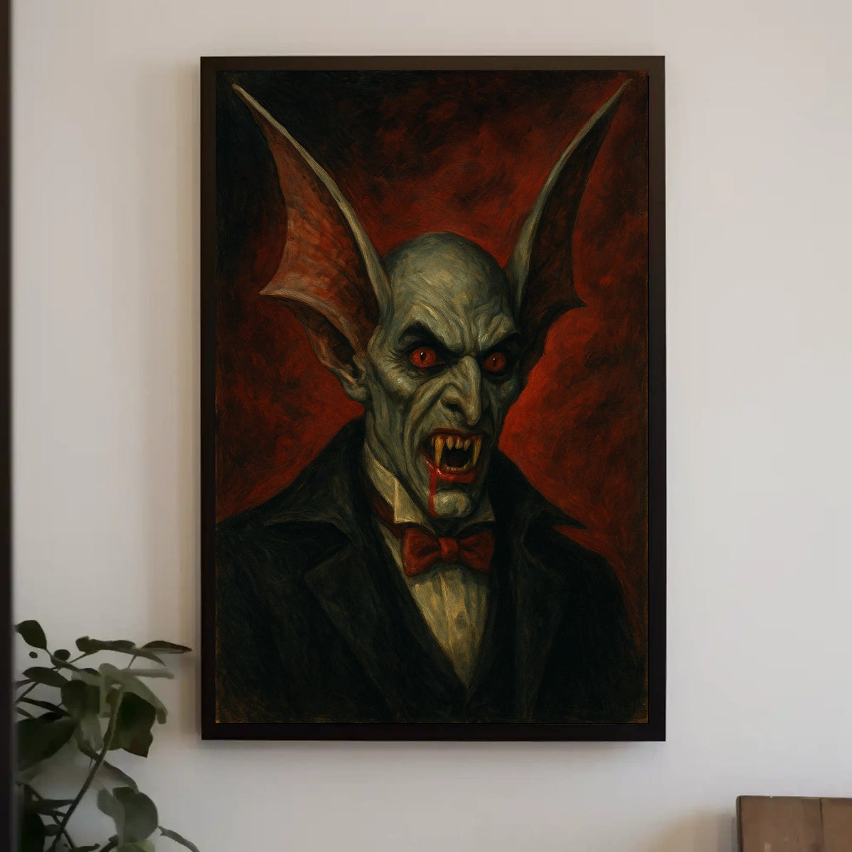 Vampire Horror Art Poster for Fantasy or Mythology Poster