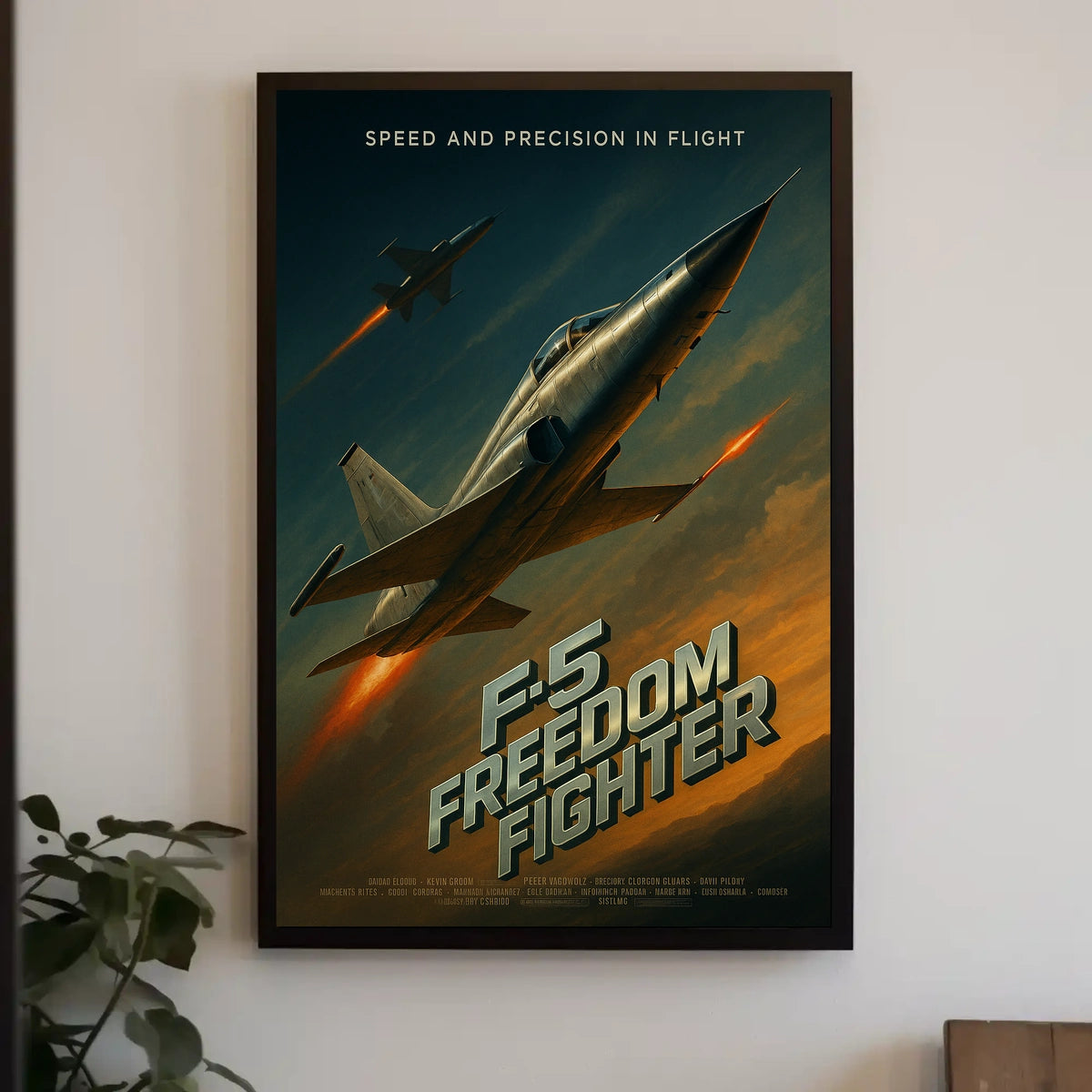 F-5 Freedom Fighter Poster