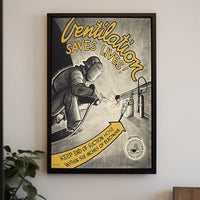 Workplace Safety Welding Ventilation Educational Infographic Poster