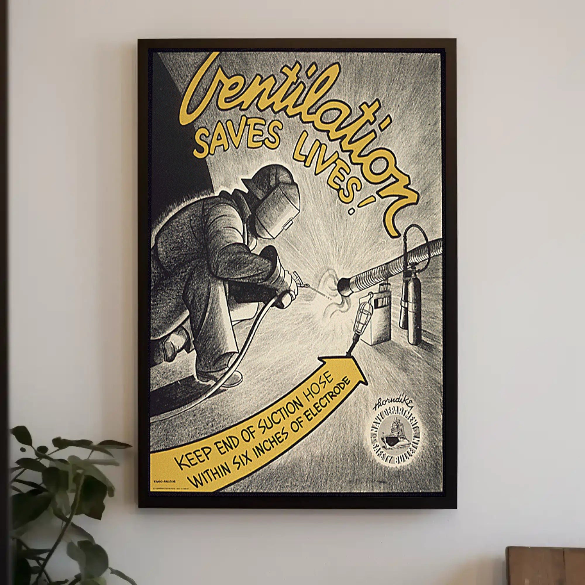 Workplace Safety Welding Ventilation Educational Infographic Poster