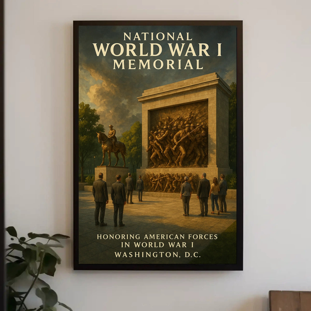 National World War I Memorial Poster