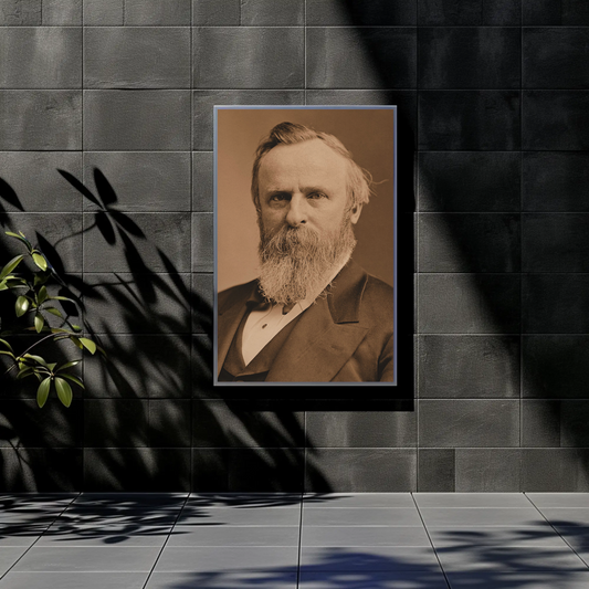 Rutherford B. Hayes 19th President Sepia Photo