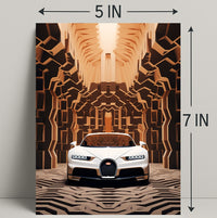 Futuristic Elegance Poster