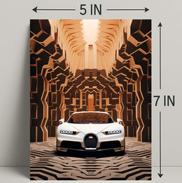 Futuristic Elegance Poster