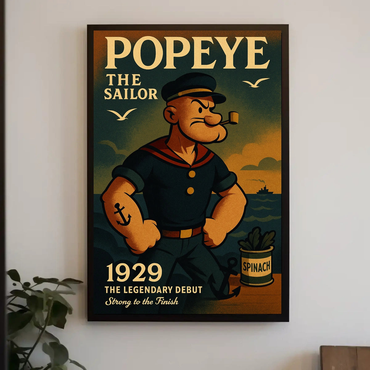 Popeye 1929 Art Poster POP-112