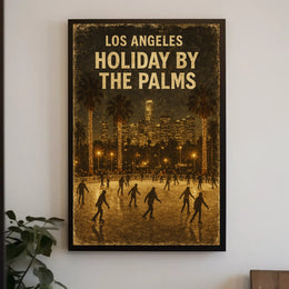 Holiday By The Palms Poster