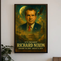 Richard Nixon 37Th President Poster