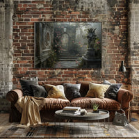 Mystical Renaissance Garden Fantasy Poster Art