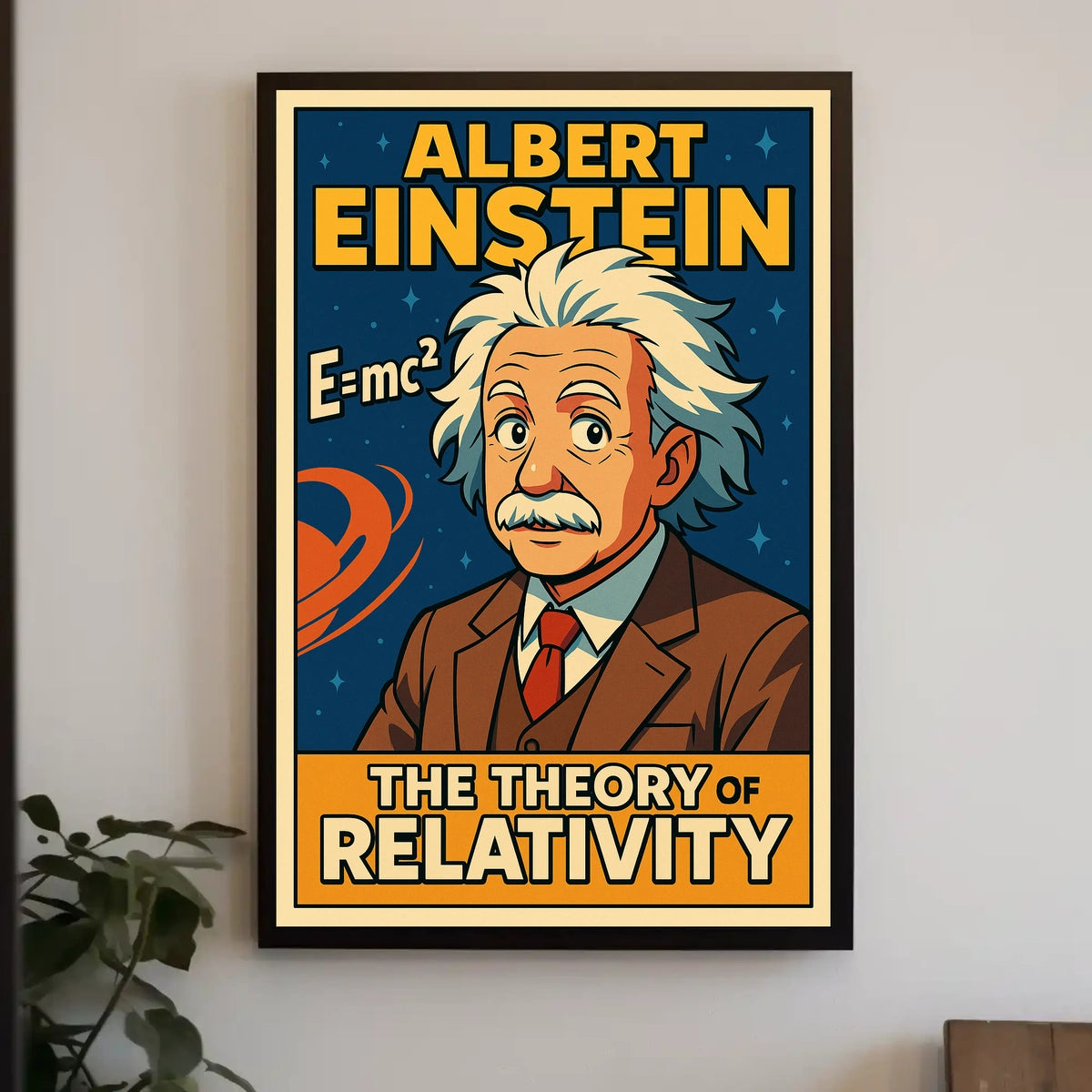 Albert Einstein The Theory Of Poster