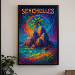 Enchanting Seychelles Poster