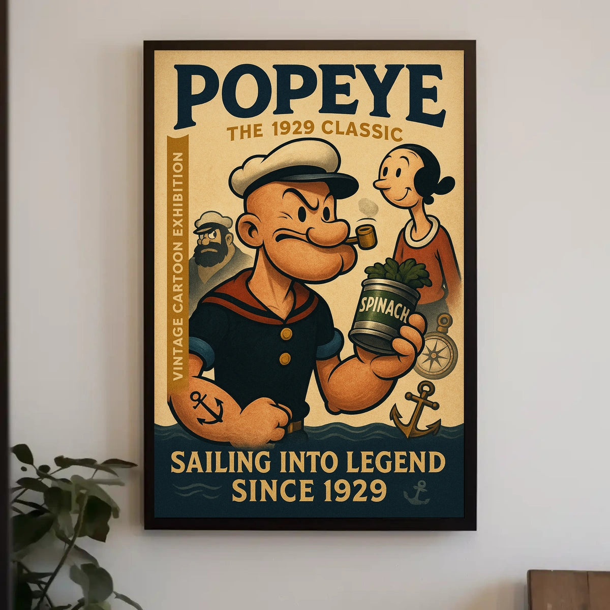 Popeye 1929 Art Poster POP-100