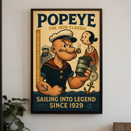 Popeye 1929 Art Poster POP-100