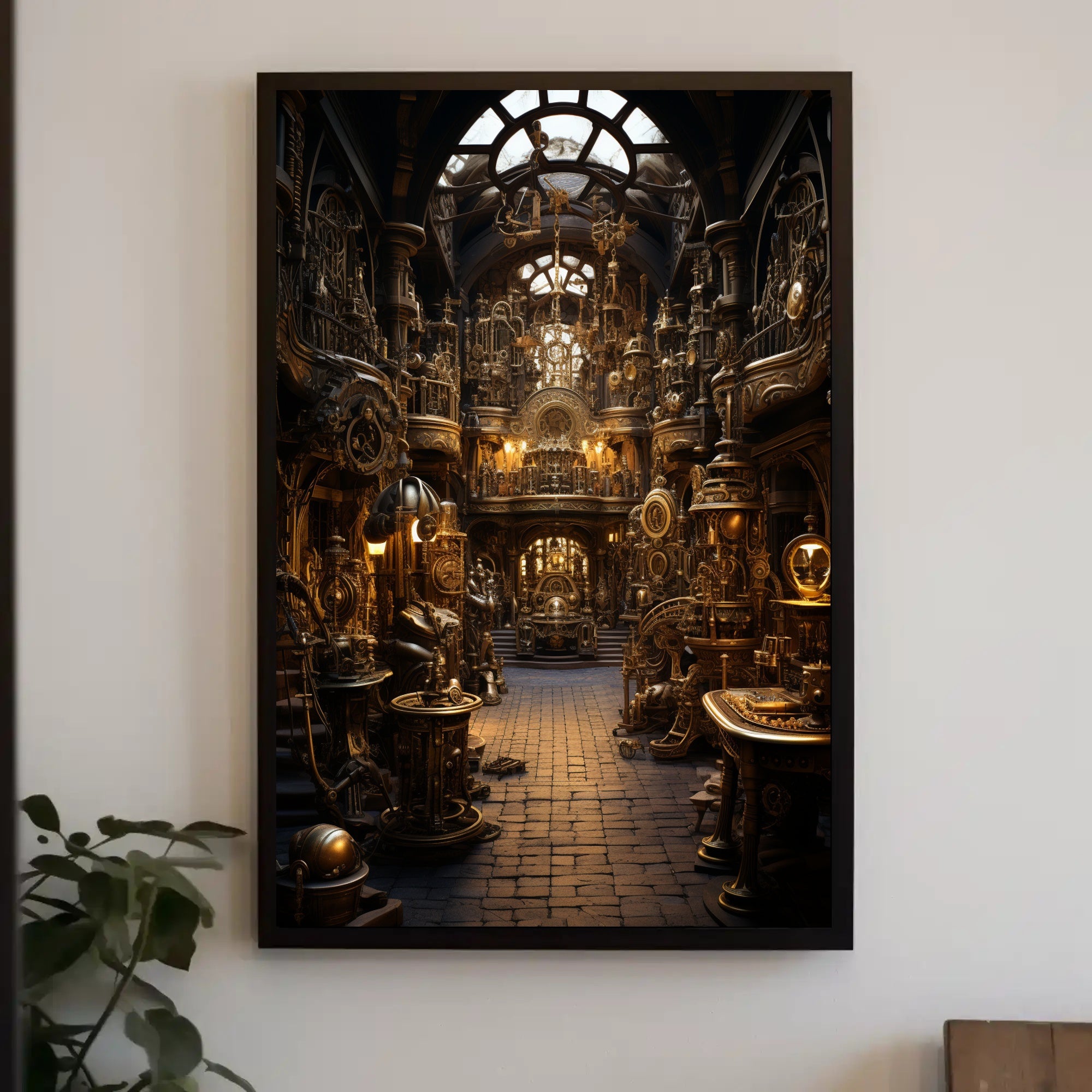 Steampunk Fantasy Workshop Poster