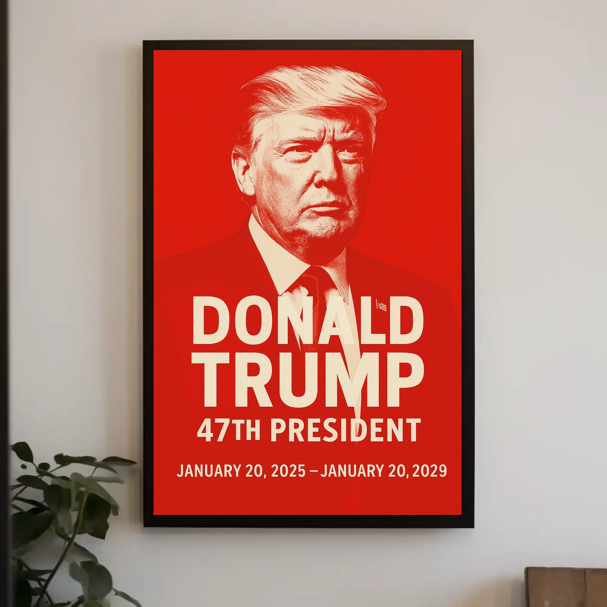 Donald Trump 47th President Poster