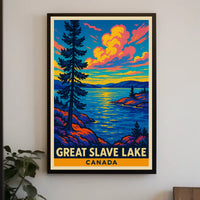 Great Slave Lake Canada Poster