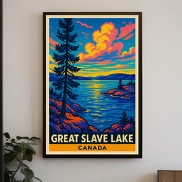Great Slave Lake Canada Poster