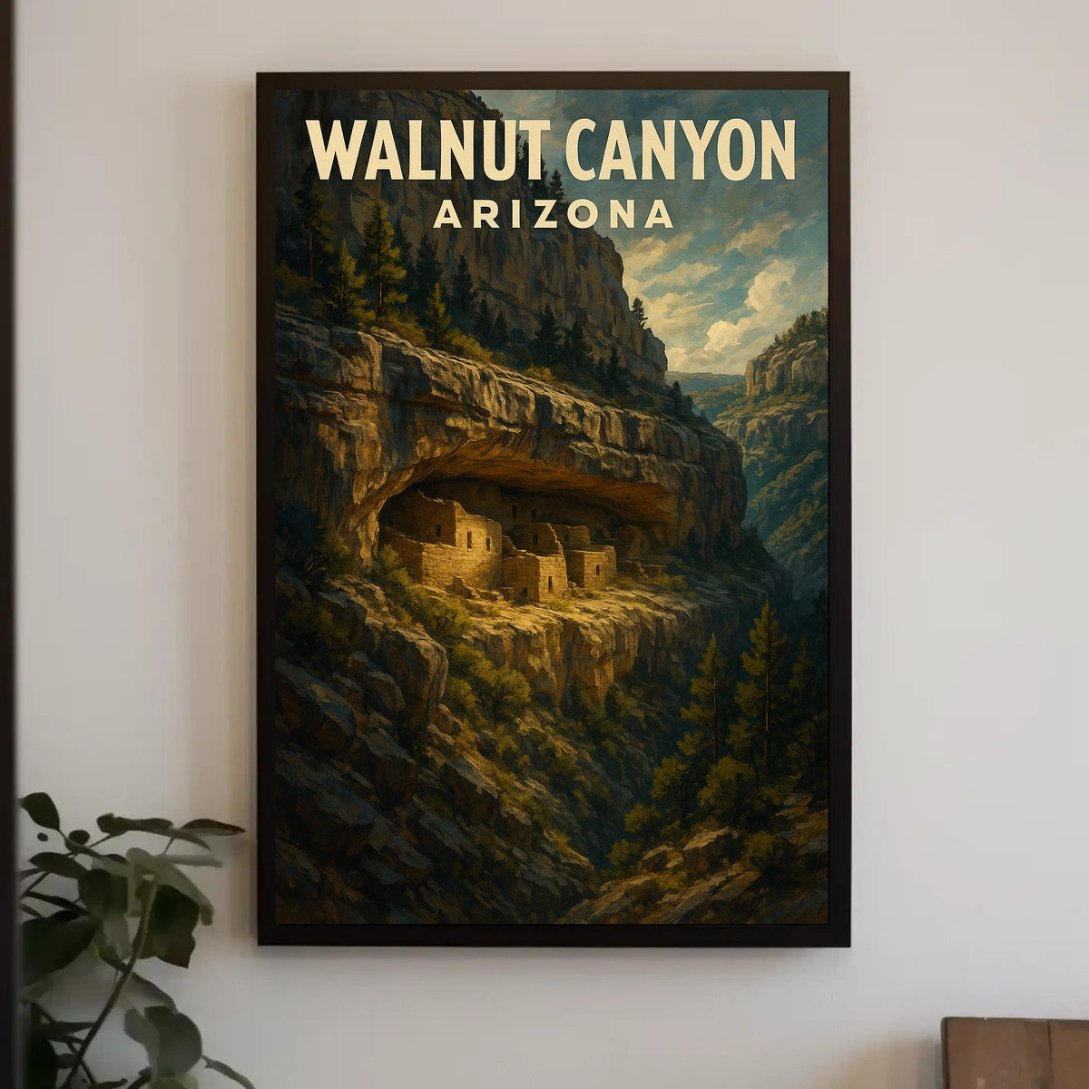 Walnut Canyon, Arizona Poster