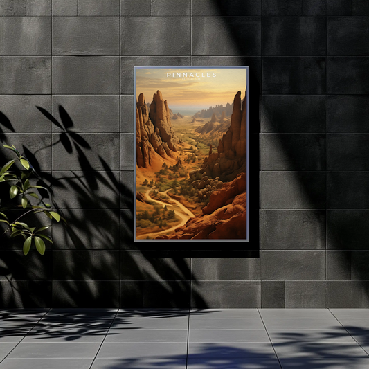 Pinnacles National Park Poster