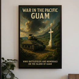 War In The Pacific Guam Poster