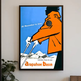 Arapahoe Basin Ski Poster