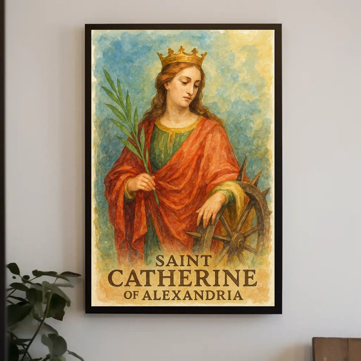 Saint Catherine of Alexandria Poster