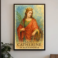 Saint Catherine of Alexandria Poster