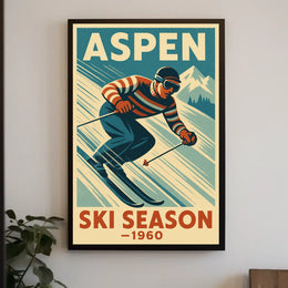 Aspen Ski Season 1960 Poster