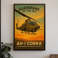 Guardians of the Sky: Military Recruitment Poster