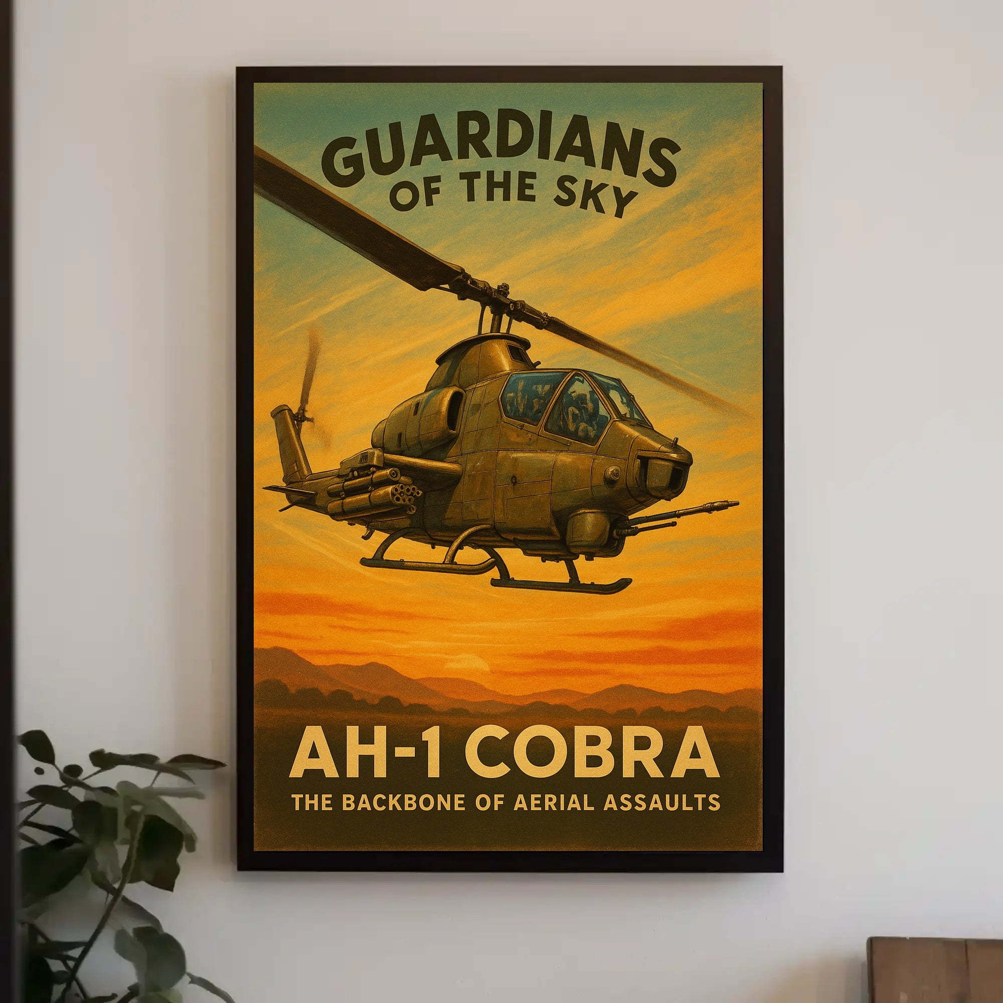 Guardians of the Sky: Military Recruitment Poster