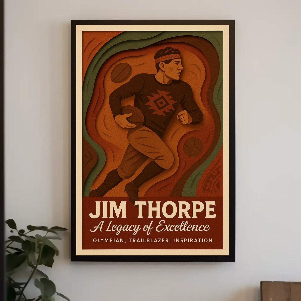 Celebrating Jim Thorpe Poster