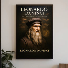 Leonardo da Vinci The Visionary of the Renaissance Poster PosterGoat