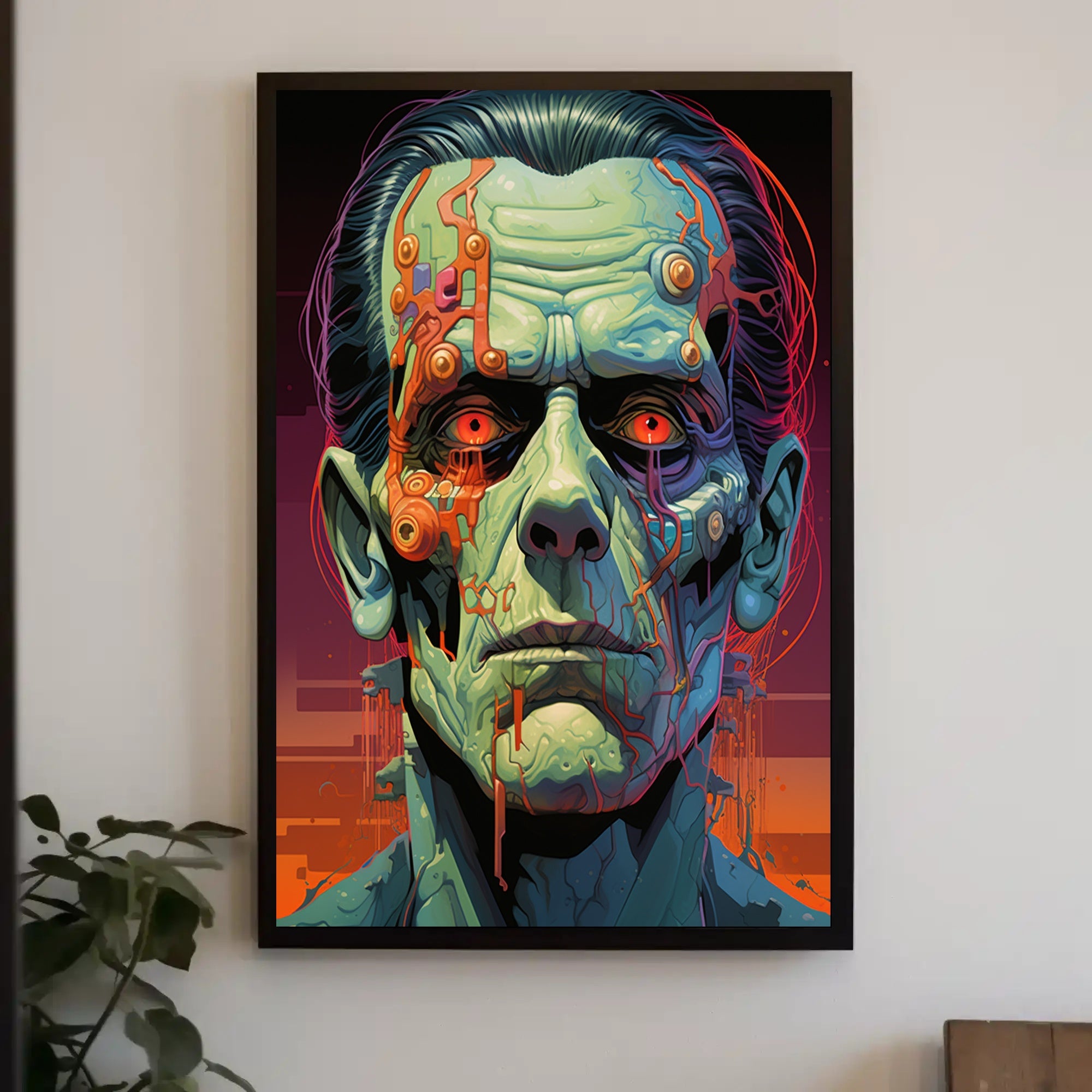 Cybernetic Frankenstein Poster PosterGoat