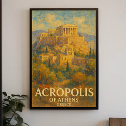 Acropolis of Athens Poster