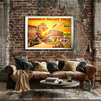 Hagenbeck-Wallace Circus – Daredevil Wilno Poster