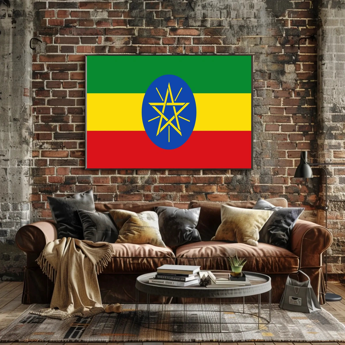 Ethiopia Flag Poster