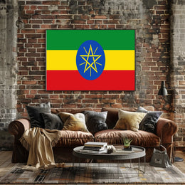 Ethiopia Flag Poster